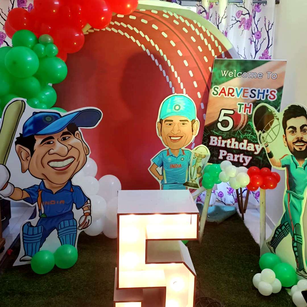 Cricket Theme Birthday Decor