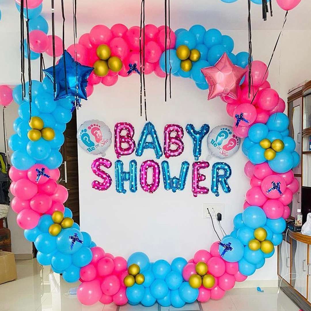 Ring Baby Shower Decor