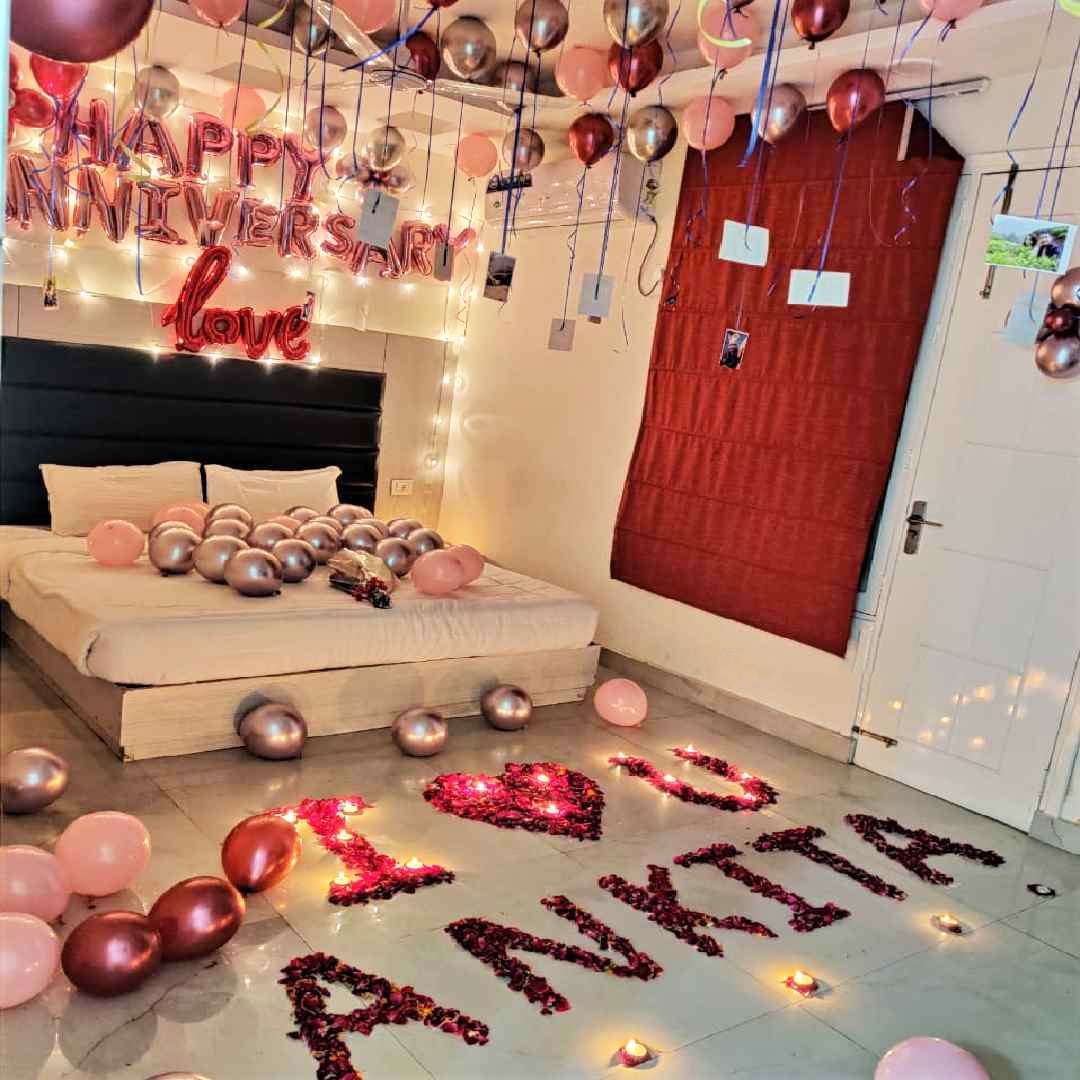 Romantic Anniversary Decoration - Prepare 2 Party