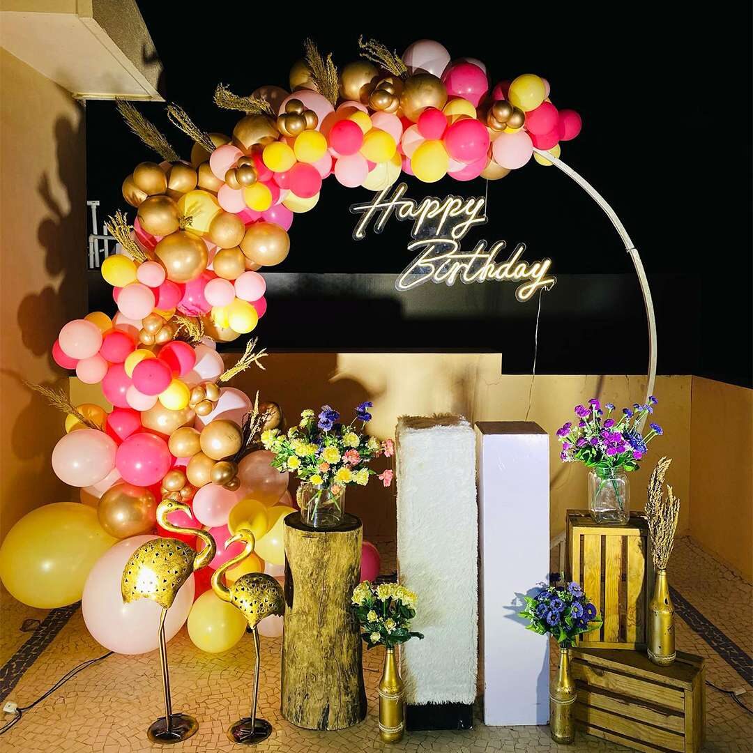 Terrace Birthday Decoration - Prepare 2 Party