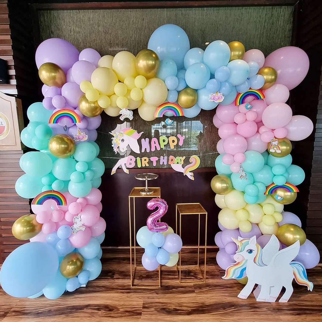 Unicorn Theme Birthday Decoration - Prepare 2 Party