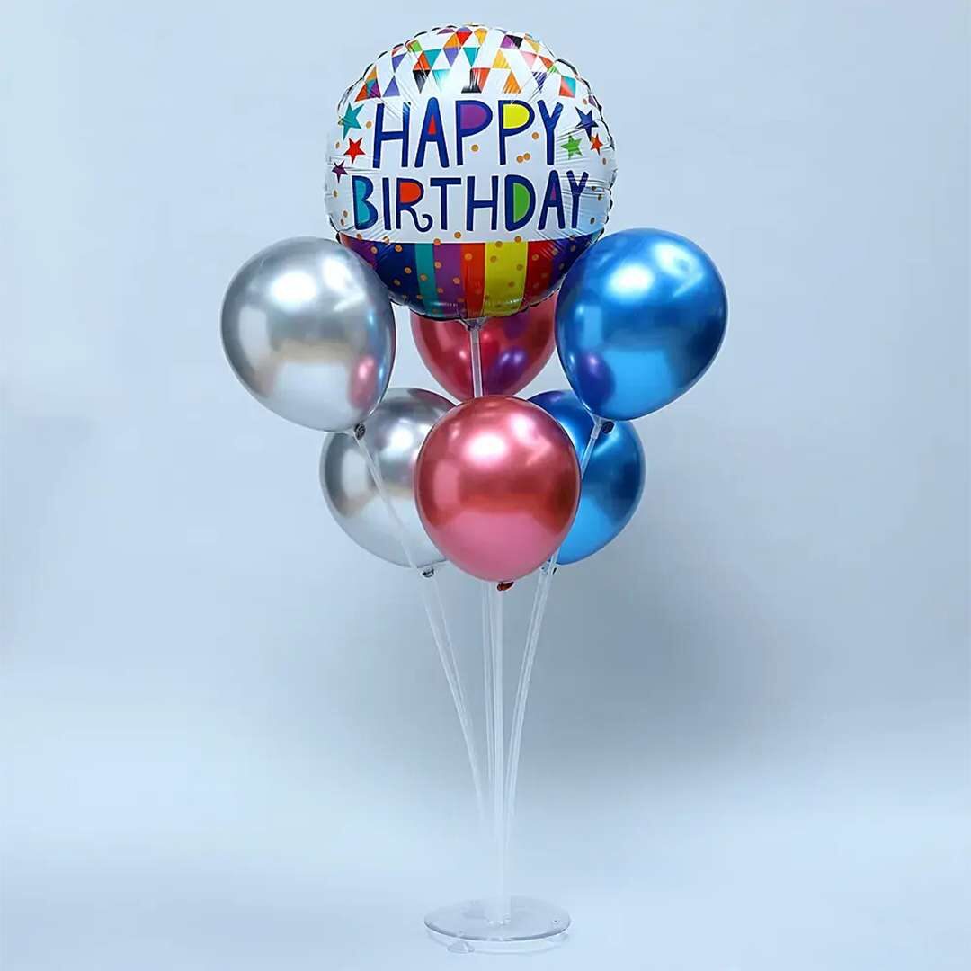 Colourful Birthday Balloon Bouquet